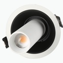 Recessed LED spotlight "ALAI" - Zoom - 100mm - 2800K - LED COB - Cree chip - 7W