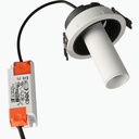 Recessed LED spotlight "ALAI" - Zoom - 100mm - 2800K - LED COB - Cree chip - 7W