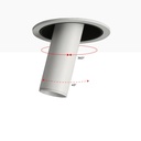 Recessed LED spotlight "ALAI" - Zoom - 100mm - 2800K - LED COB - Cree chip - 7W