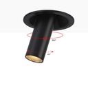 Recessed LED spotlight "ALAI" - Zoom - 100mm - 2800K - LED COB - Cree chip - 7W