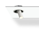Recessed LED spotlight "ALAI" - Zoom - 100mm - 2800K - LED COB - Cree chip - 7W