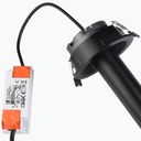 Recessed LED spotlight "ALAI" - Zoom - 200mm - 2800K - LED COB - Cree chip - 7W