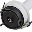 Recessed LED spotlight "ALAI" - Zoom - 200mm - 2800K - LED COB - Cree chip - 7W