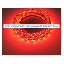 LED Strip 12V-DC 72W width 5mm multicolor RGB IP20 (SMD3535 72ch/m) 5 meter roll