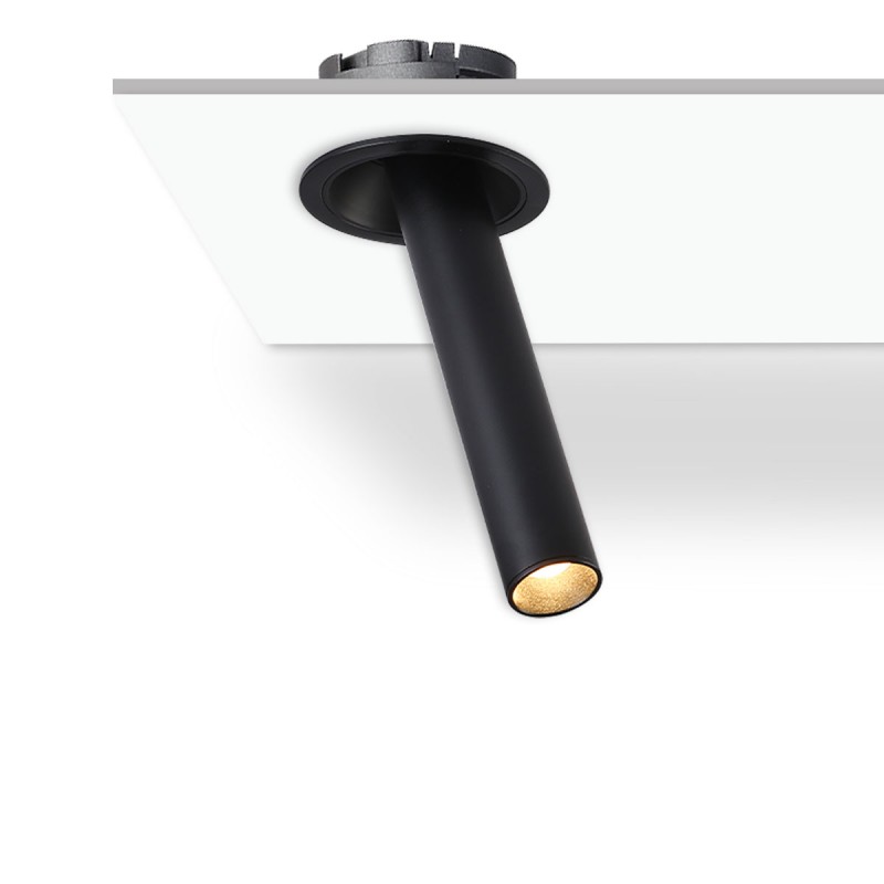 Recessed LED spotlight "ALAI" - Zoom - 200mm - 2800K - LED COB - Cree chip - 7W