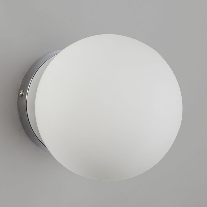 Glass ball wall lamp "AVA" - E27 - IP44