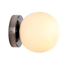 Glass ball wall lamp "AVA" - E27 - IP44
