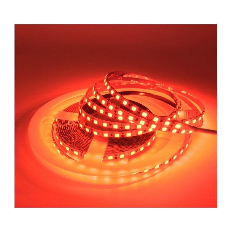 LED Strip 12V-DC 72W width 5mm multicolor RGB IP20 (SMD3535 72ch/m) 5 meter roll