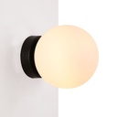 Glass ball wall lamp "AVA" - E27 - IP44