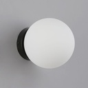 Glass ball wall lamp "AVA" - E27 - IP44