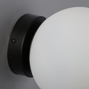 Glass ball wall lamp "AVA" - E27 - IP44