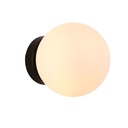 Glass ball wall lamp "AVA" - E27 - IP44