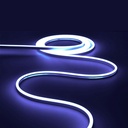 Flexible LED neon RGB 24V DC - 13X6mm - 5 meters - Complete kit - 11W/m - IP67 - Lateral curvature