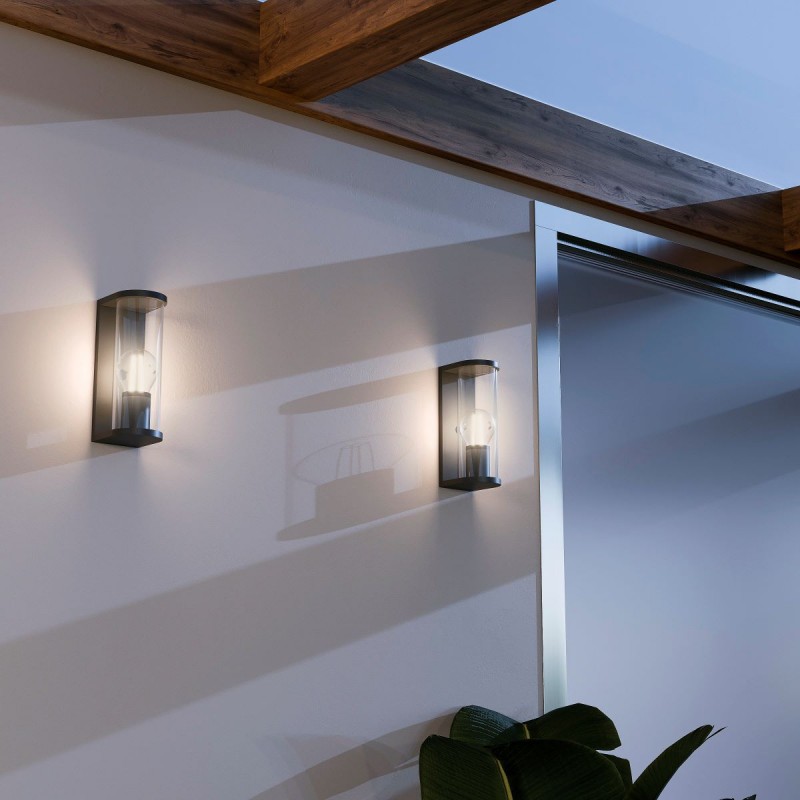 MARISA" aluminum outdoor wall light - IP44 - E27