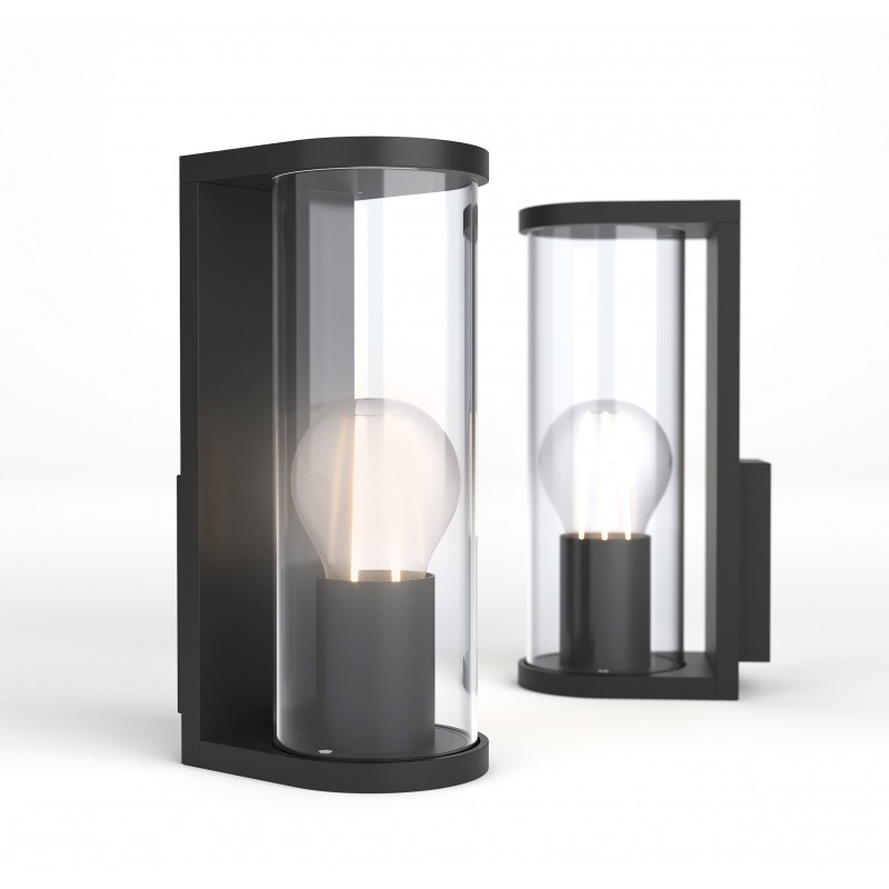 MARISA" aluminum outdoor wall light - IP44 - E27