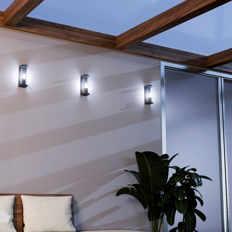 MARISA" aluminum outdoor wall light - IP44 - E27
