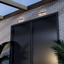 ARLET" aluminum LED exterior wall light - IP54 - 7,5W - 110º.