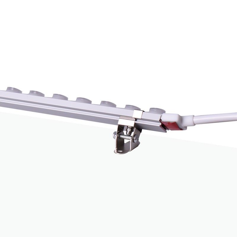 Aluminum tilting profile for flexible LED wash light - 1 meter