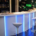 Aluminum tilting profile for flexible LED wash light - 1 meter