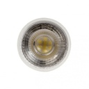 GU10 LED Bulb - SMD2835 - 7W - Ø50mm - Optics at 45º.