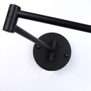 Extendable wall lamp "Paula" - E27 G45