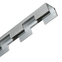 Flexible aluminum profile 16x10 mm for silicone casings - 2 meters