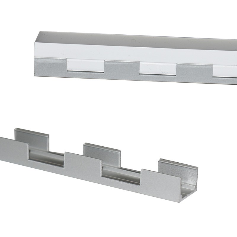 Flexible aluminum profile 16x10 mm for silicone casings - 2 meters