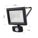 Outdoor LED Projector with Motion Sensor- IP54 - 120º - 4000K- 20W