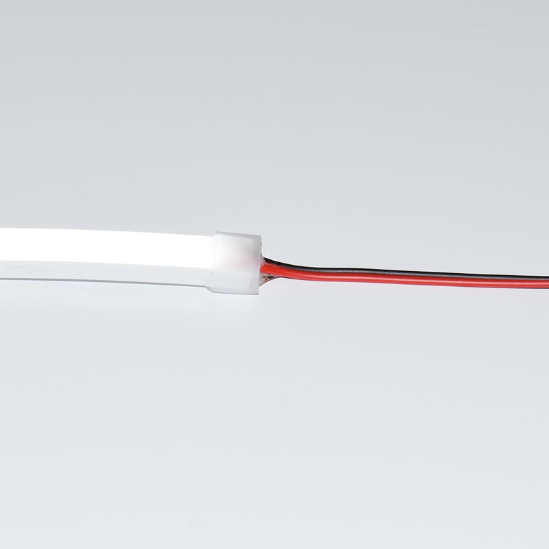 Flexible LED neon 24V DC - 5x11mm - 5 meters - Complete kit - 11W/m - 320ch/m - IP67 - Vertical curvature