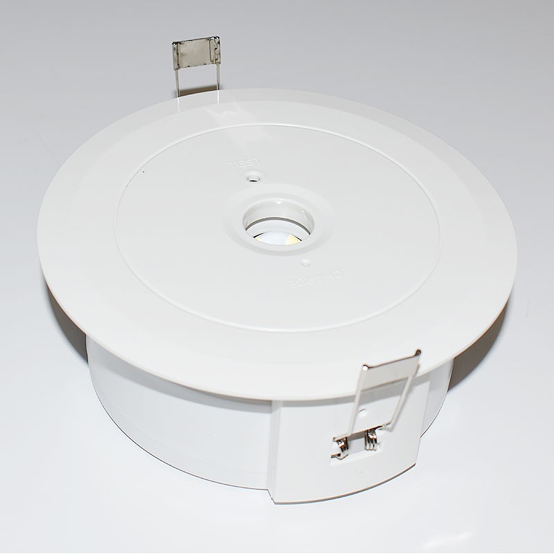 LED recessed emergency light 150lm 2,5W - 3 hours IP20