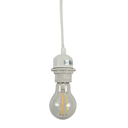 E27 socket with PVC cable, switch and plug
