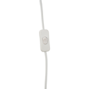E27 socket with PVC cable, switch and plug