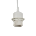 E27 socket with PVC cable, switch and plug