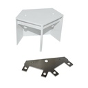 60º vertex connector for linear LED suspension - Ref. B9010/B9020/B9030