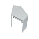 60º vertex connector for linear LED suspension - Ref. B9010/B9020/B9030