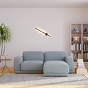 MARKEL" Minimalist linear wall light 10W - Warm White