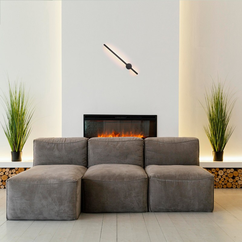 MARKEL" Minimalist linear wall light 10W - Warm White