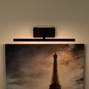 LED wall light for pictures with rechargeable battery - Dimmable - 4W - 34cm