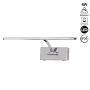 LED wall light for pictures with rechargeable battery - Dimmable - 4W - 34cm