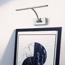 LED wall light for pictures with rechargeable battery - Dimmable - 4W - 34cm