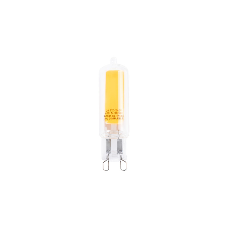 G9 LED bulb 220-240V AC - COB - 360º - 4W