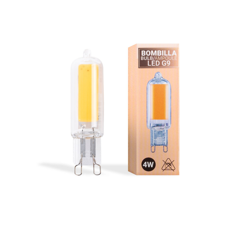 G9 LED bulb 220-240V AC - COB - 360º - 4W