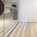 Aluminum profile for floor mounting - LED Strip up to 15 mm - 2 meters