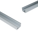 Aluminum profile for floor mounting - LED Strip up to 15 mm - 2 meters