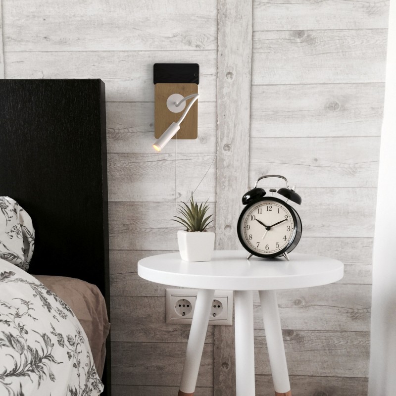 USB Flexible wall reading light "LONDON USB" - CREE Chip - 3W