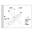 LEDVANCE floodlight 30W - ESSENTIAL range - 2850lm - IP65 - 6500K