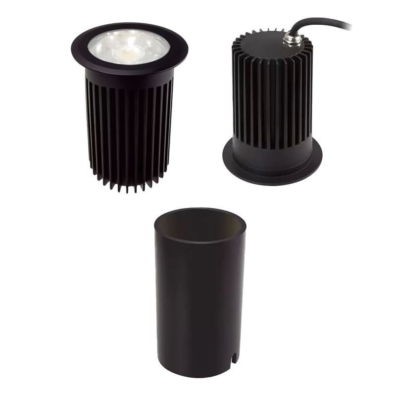 LED ground recessed beacon 30W -Warm white - Ø10cm- IP67 - 220v
