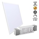 Recessed LED Panel - 60X60cm - 0-10V dimmable - 44W - UGR19