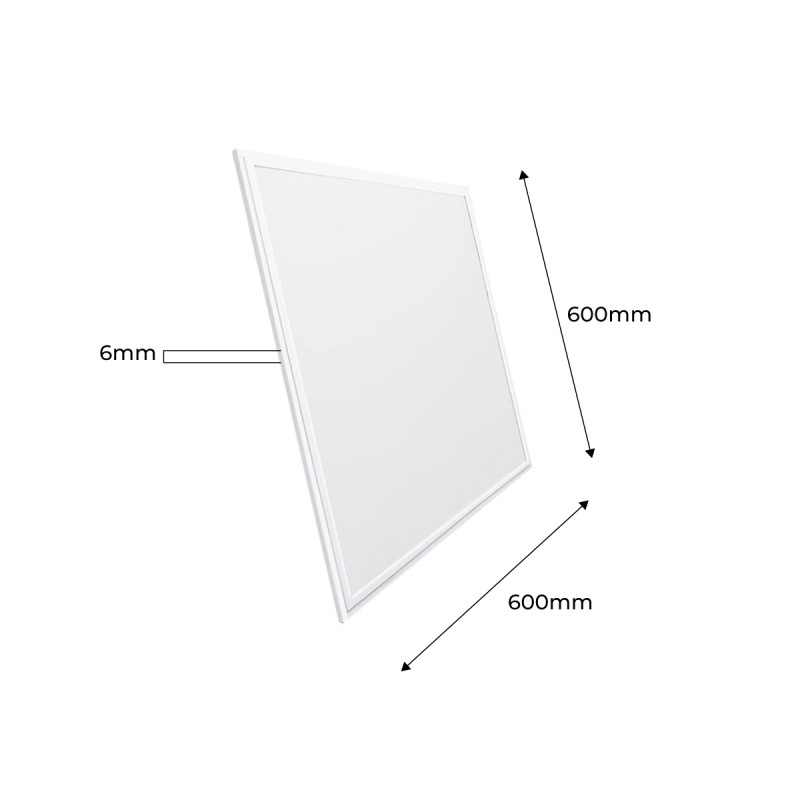 Recessed LED Panel - 60X60cm - PUSH Dimmable - 44W - UGR19