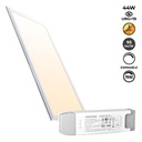 Recessed LED Panel - 120X30cm - TRIAC dimmable - 44W - UGR19